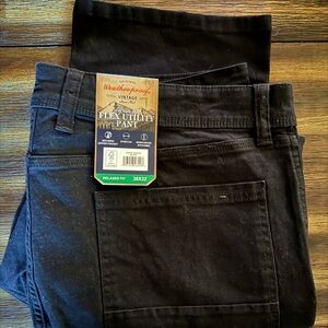 Weatherproof Vintage Relaxed Fit Flex Utility Canvas Pants